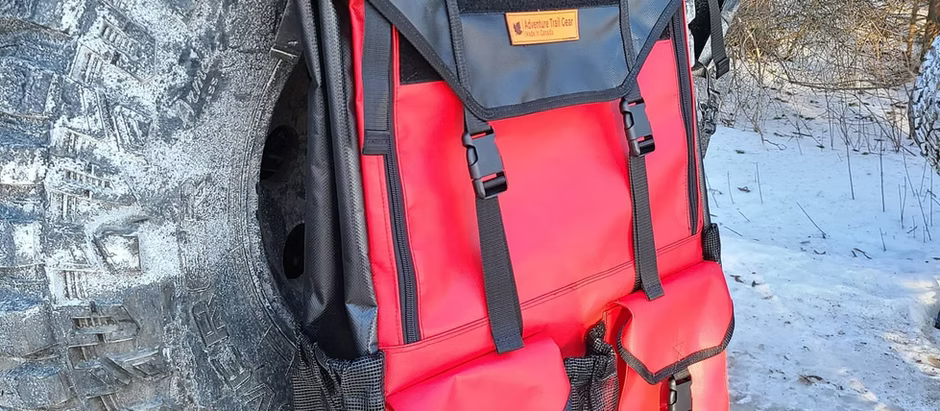 Spare Tire Bag - Mounting Demonstration