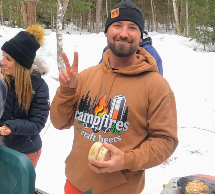 Campfires & Craft Beers Hoodie image 0