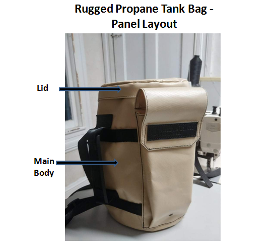 5lb Propane Tank Bag - Vinyl image 8