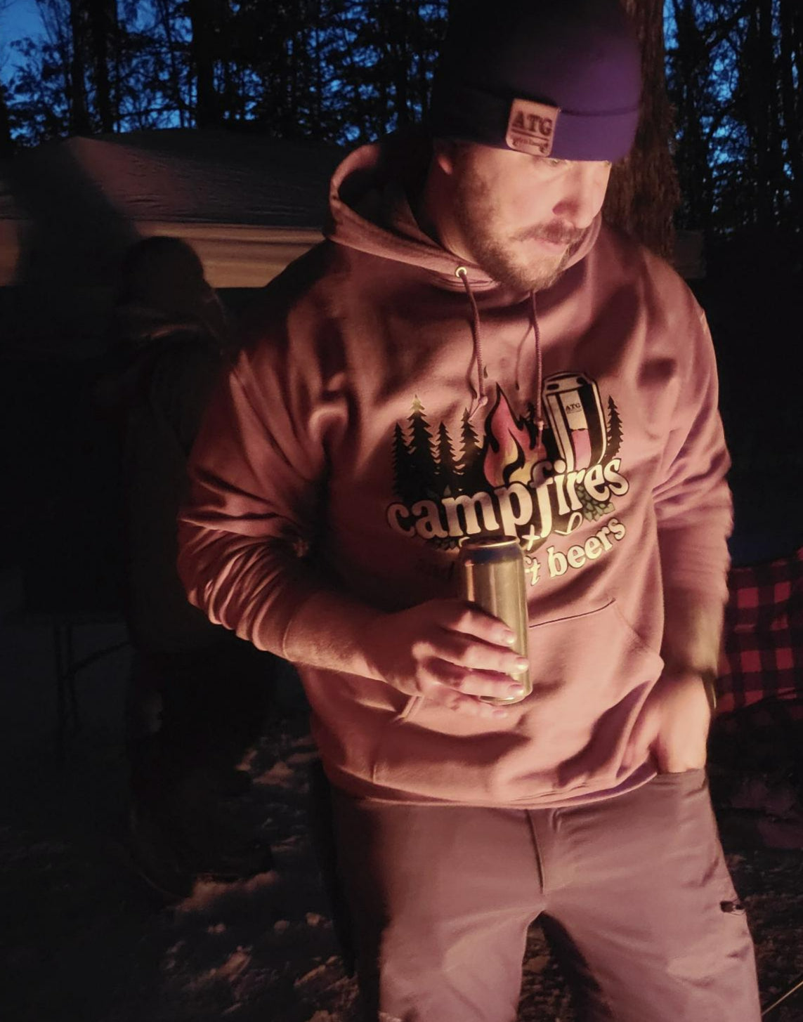 Campfires & Craft Beers Hoodie image 3