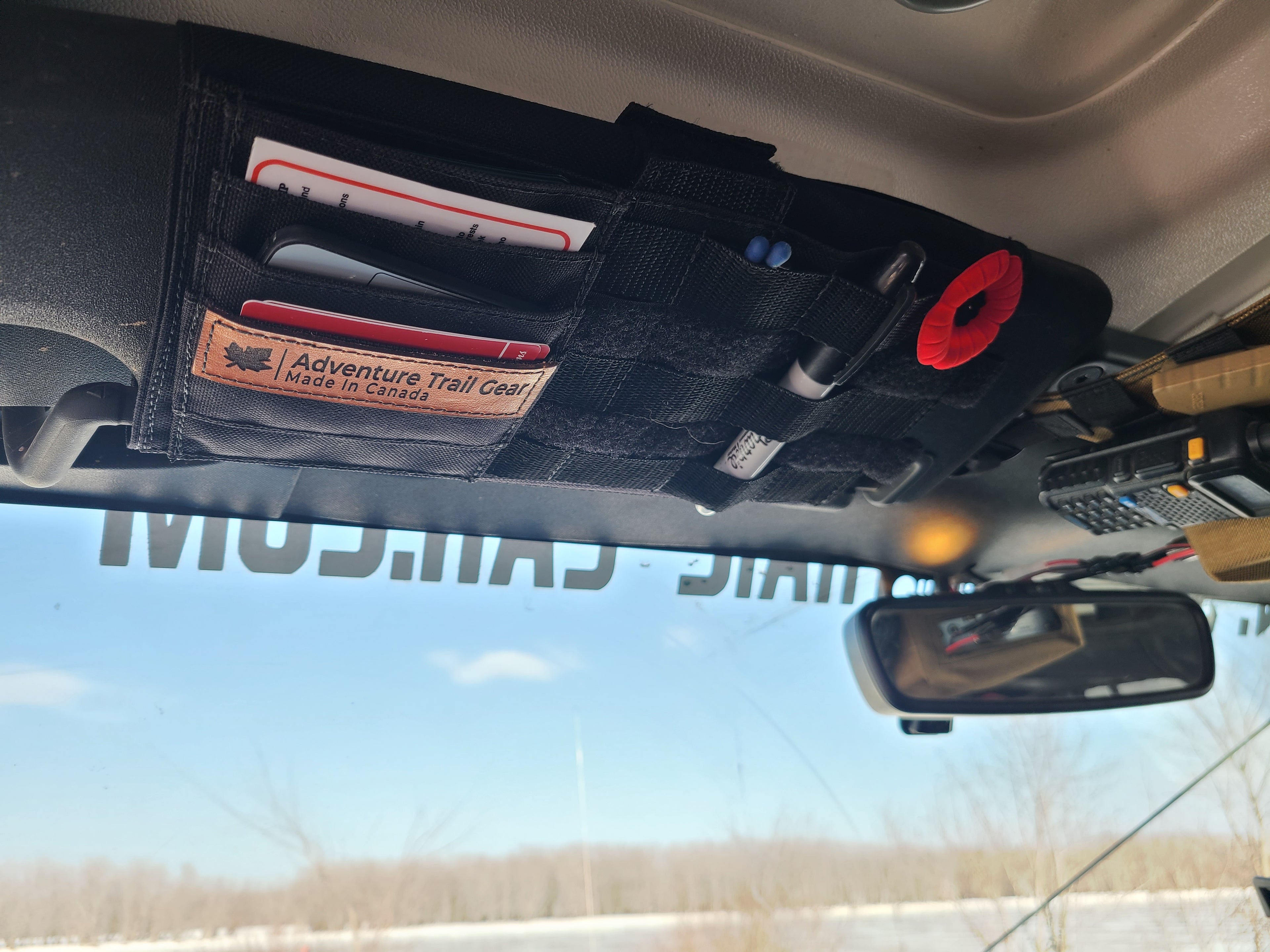Visor Panel Organizer image 0